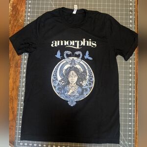 Amorphis Black Graphic T-Shirt